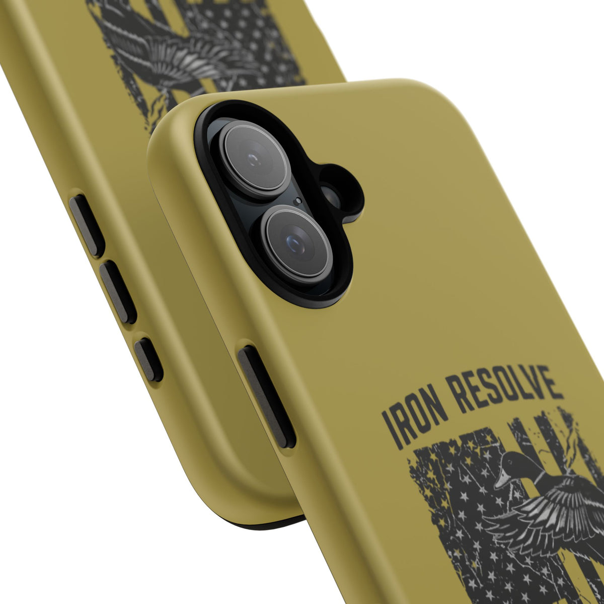 Iron Resolve Flag Dog Silhouette Tough Cases