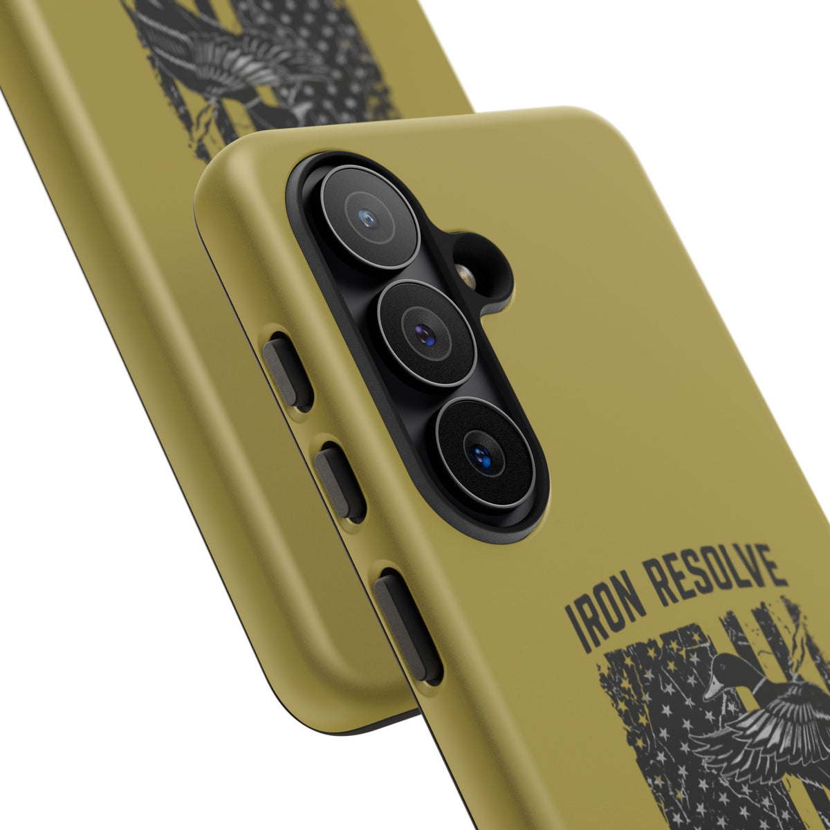 Iron Resolve Flag Dog Silhouette Tough Cases