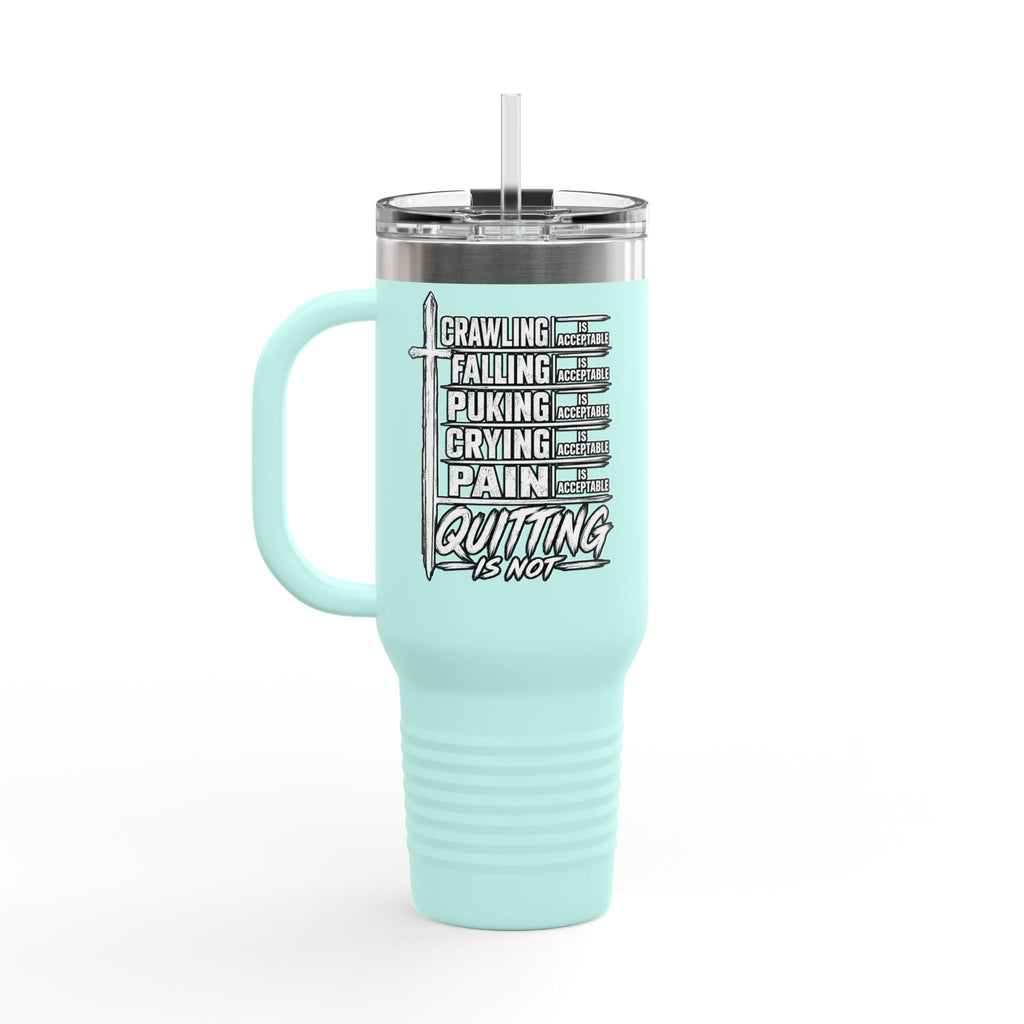Iron Resolved Insulated Travel Mug, 40oz