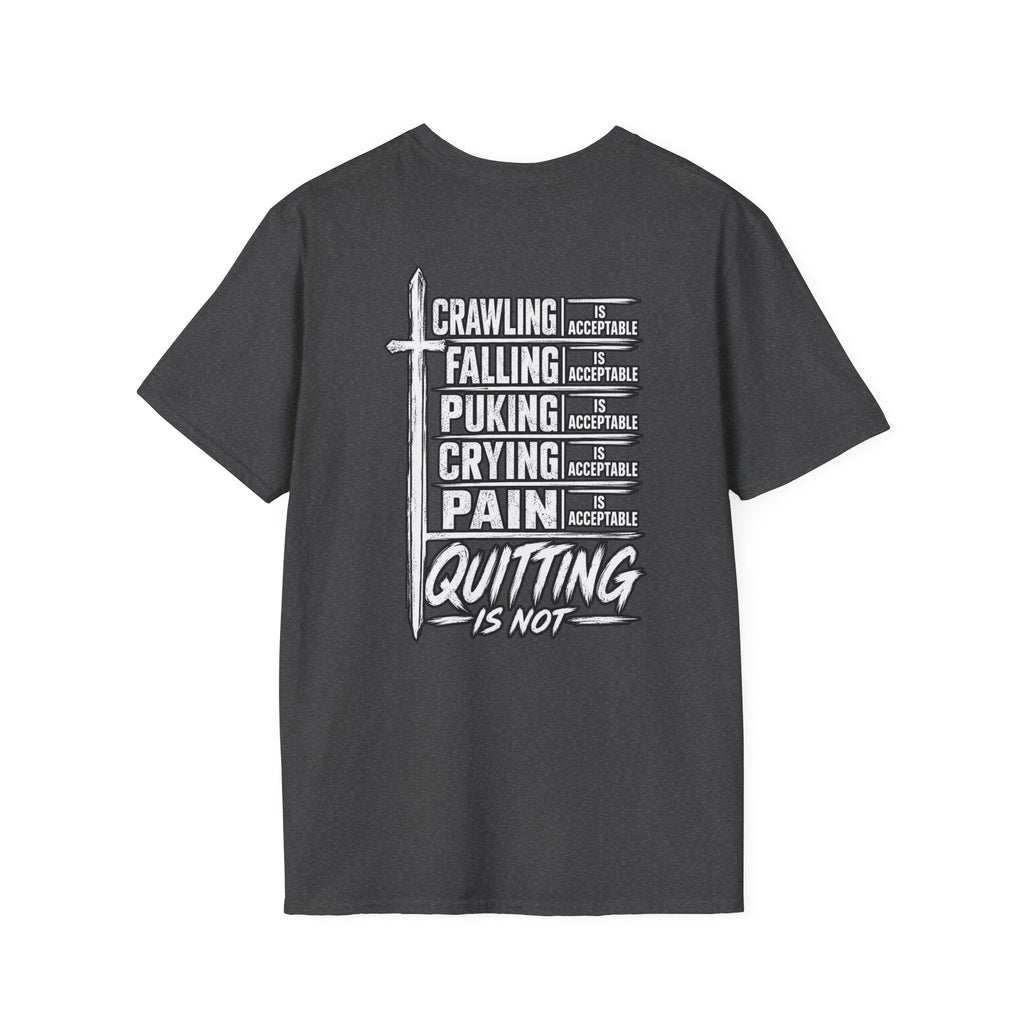 Quitting is NOT Acceptable