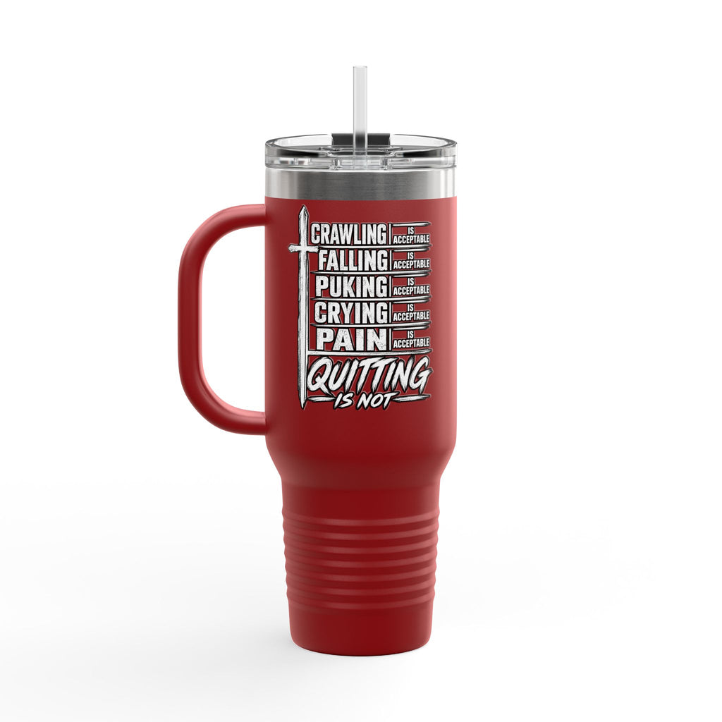 Iron Resolved Insulated Travel Mug, 40oz
