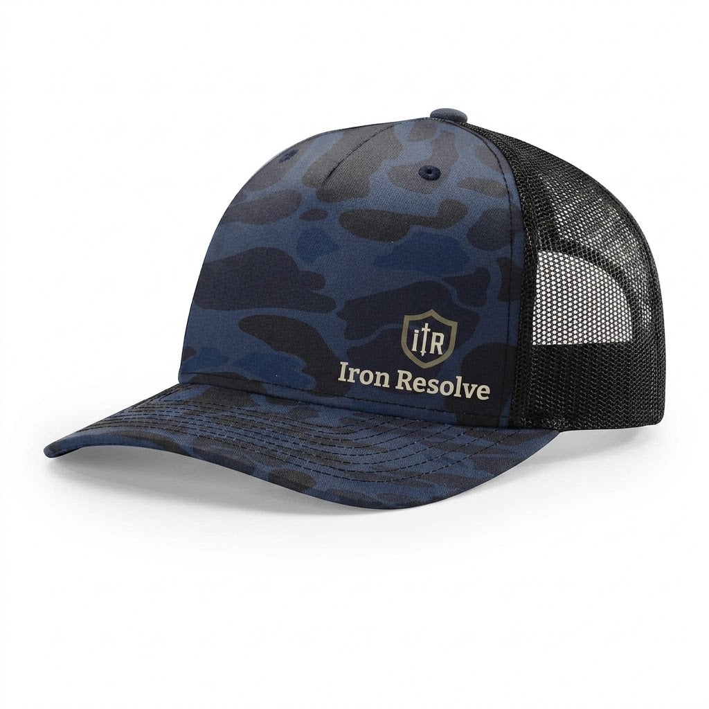 Iron Resolve Mesh Trucker Hat