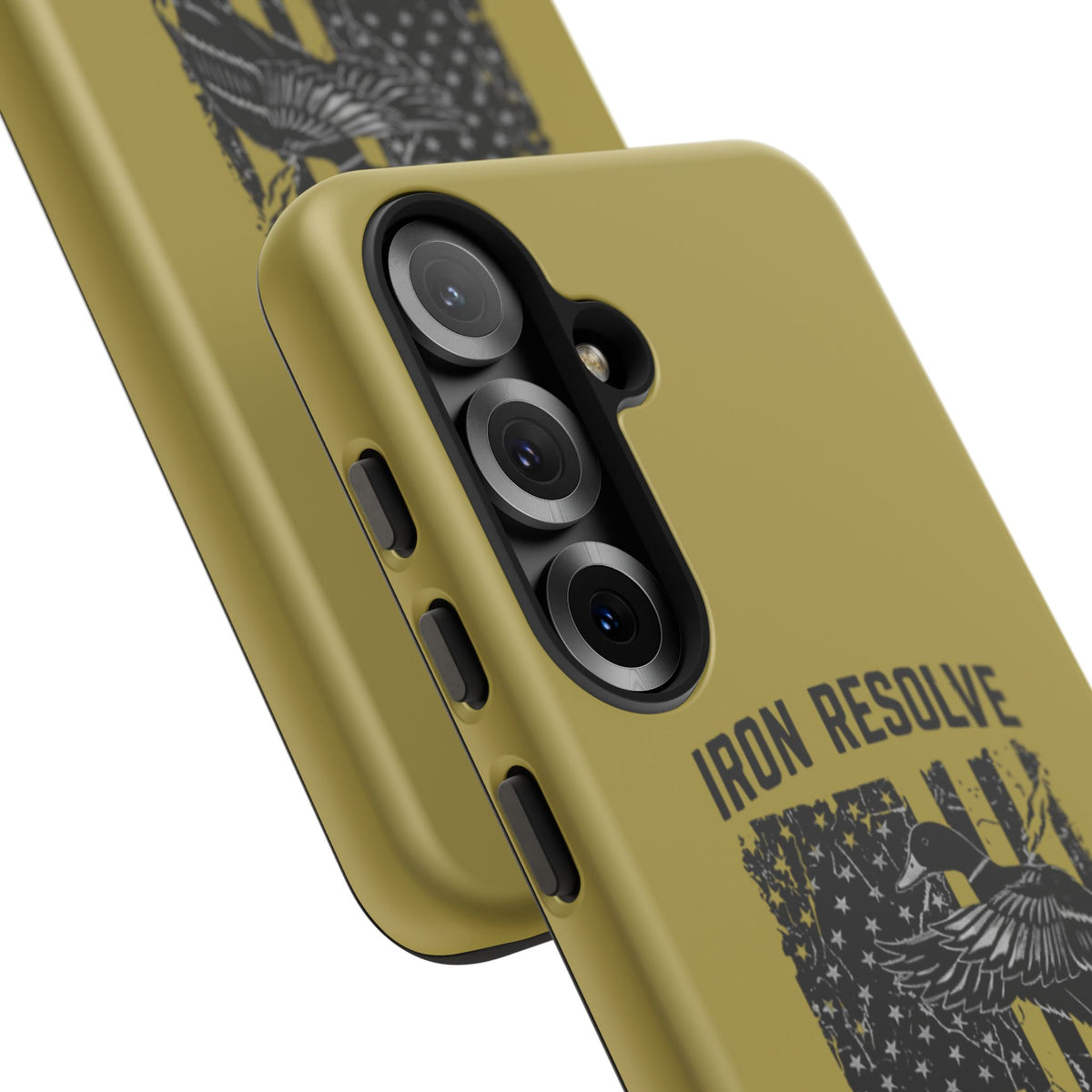 Iron Resolve Flag Dog Silhouette Tough Cases