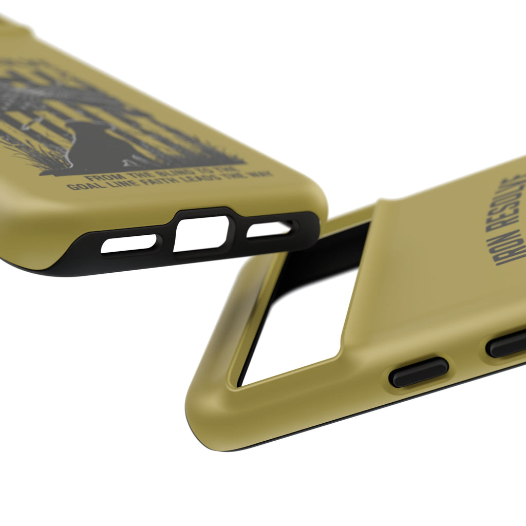 Iron Resolve Flag Dog Silhouette Tough Cases