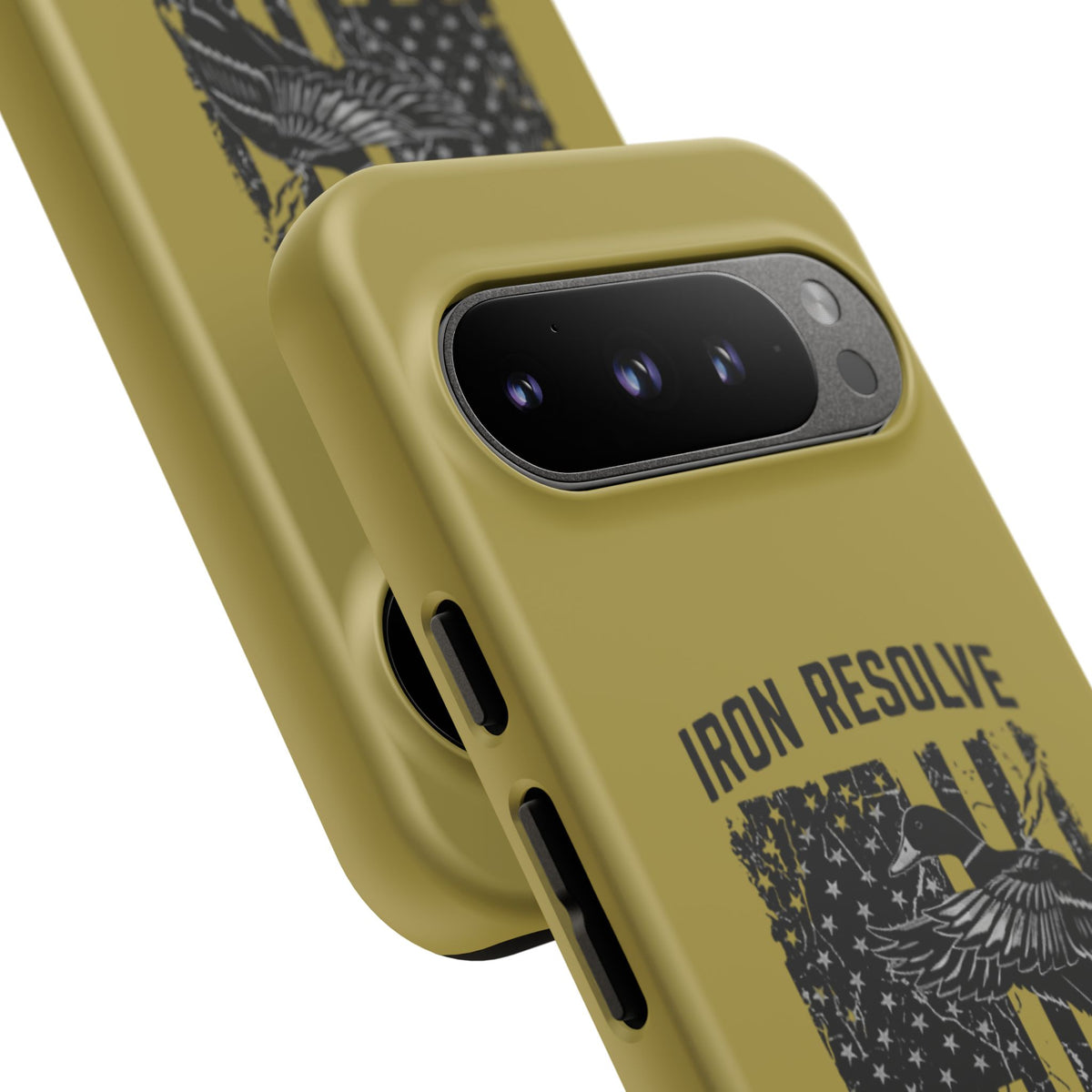 Iron Resolve Flag Dog Silhouette Tough Cases