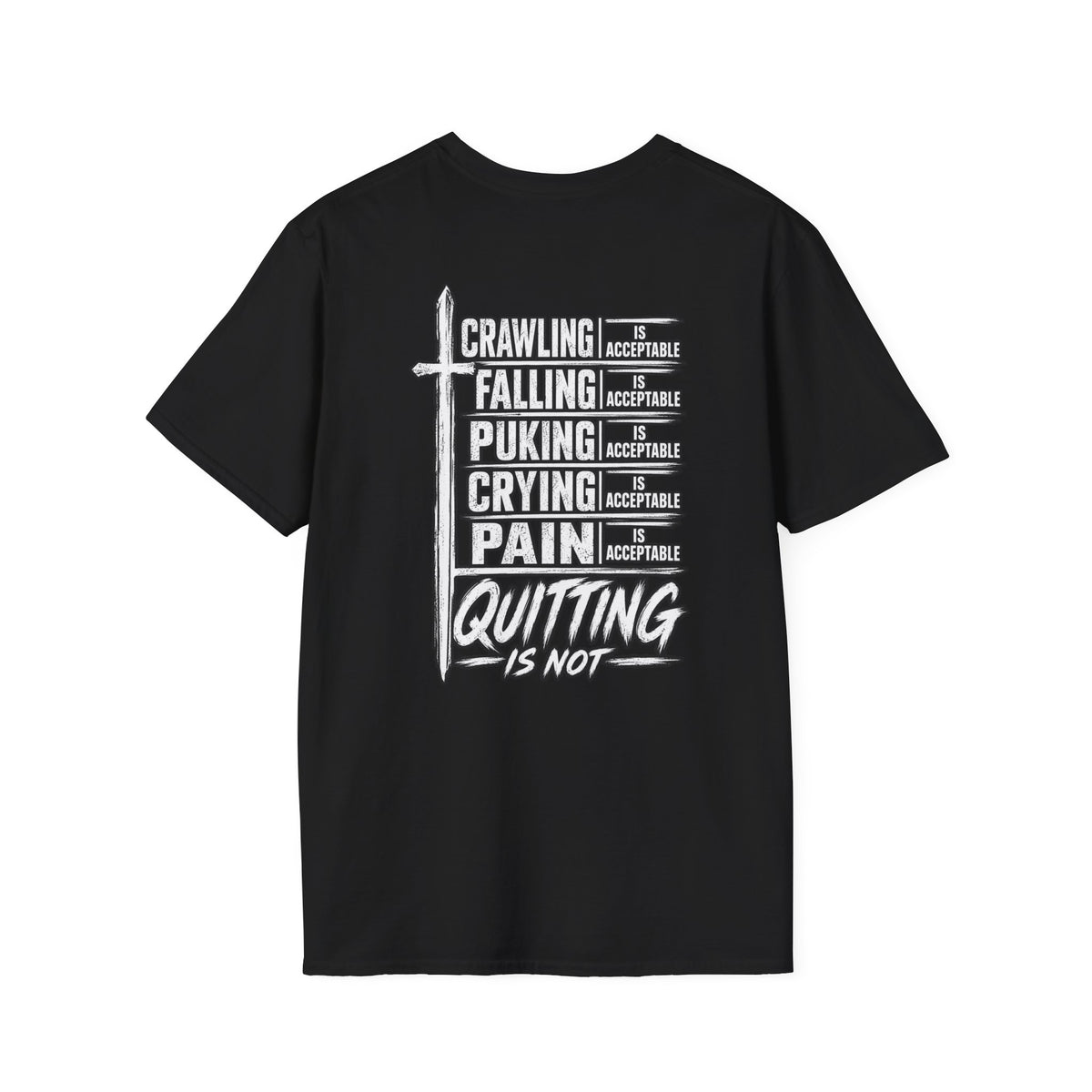 Quitting is NOT Acceptable