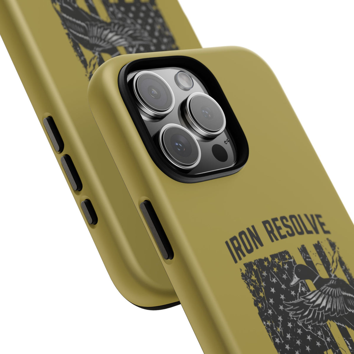 Iron Resolve Flag Dog Silhouette Tough Cases