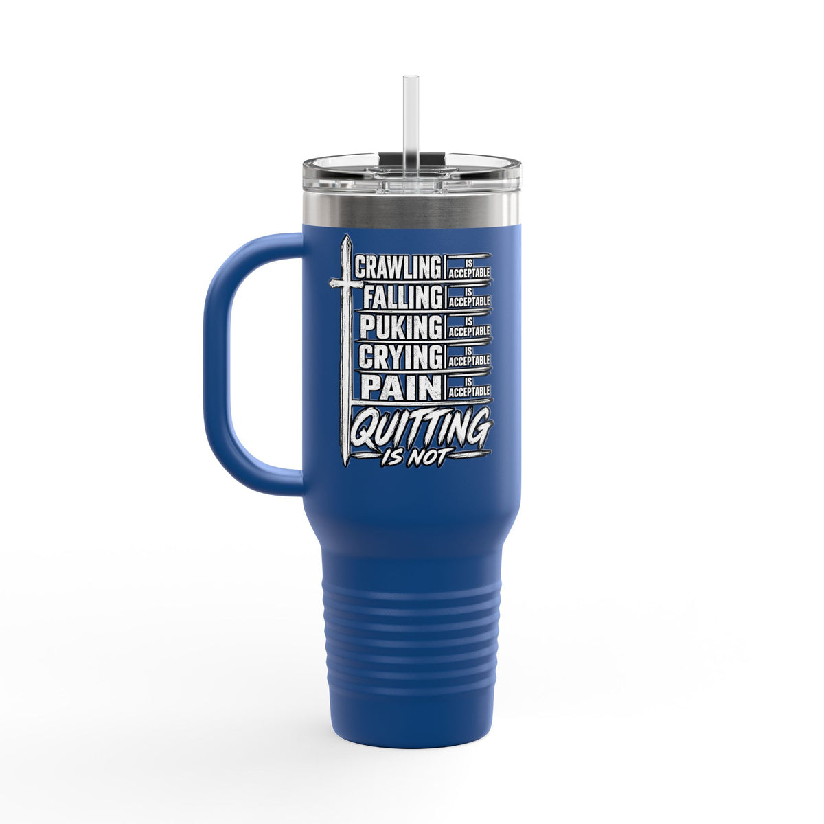Iron Resolved Insulated Travel Mug, 40oz