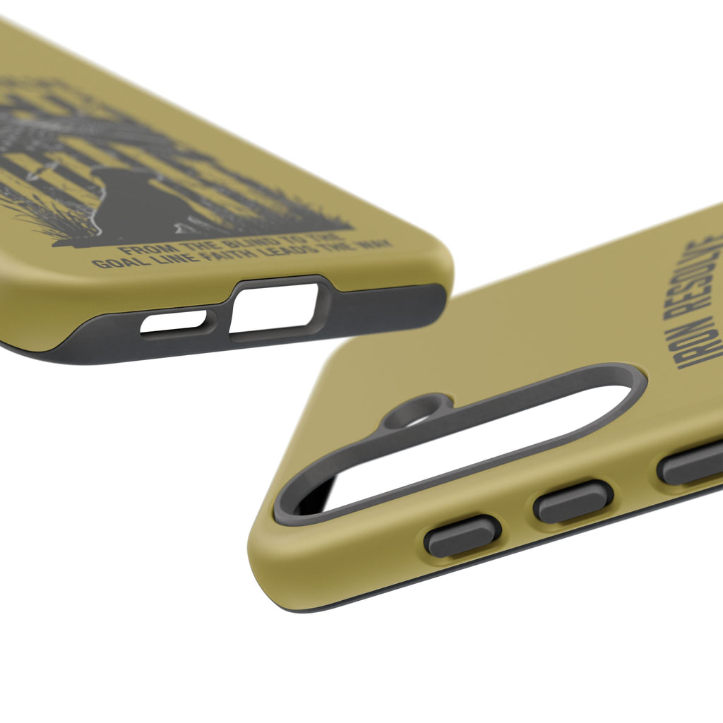 Iron Resolve Flag Dog Silhouette Tough Cases