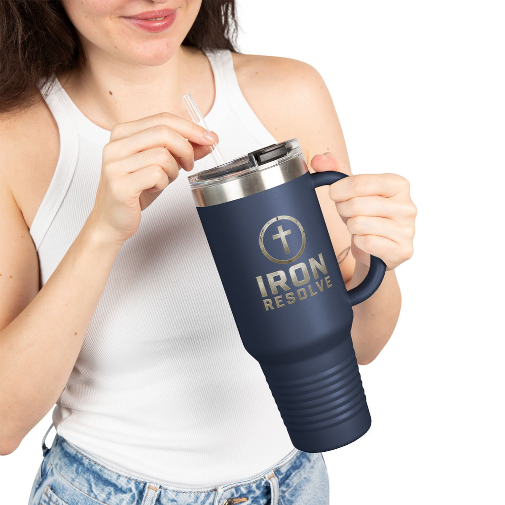 Iron Resolved Insulated Travel Mug, 40oz