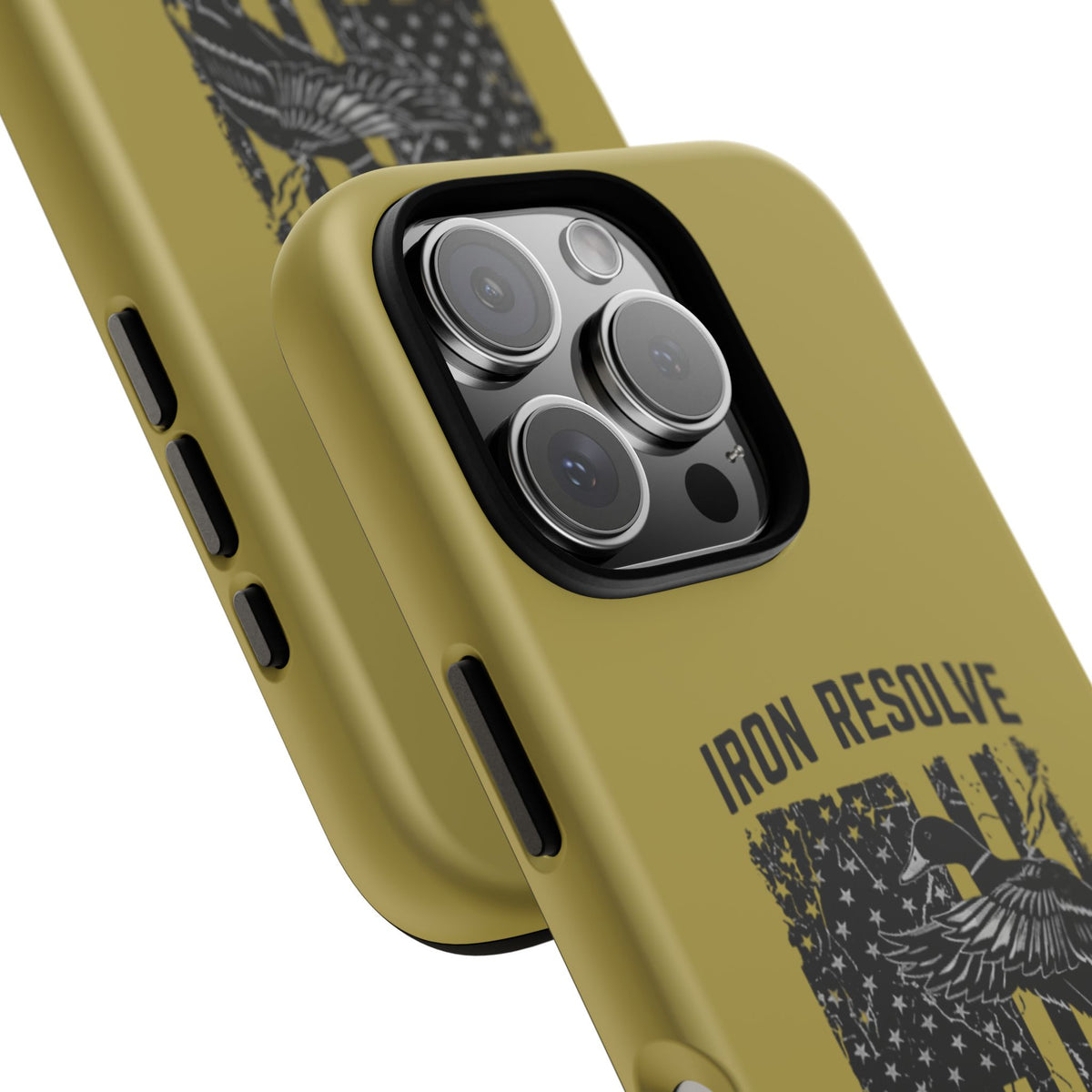Iron Resolve Flag Dog Silhouette Tough Cases