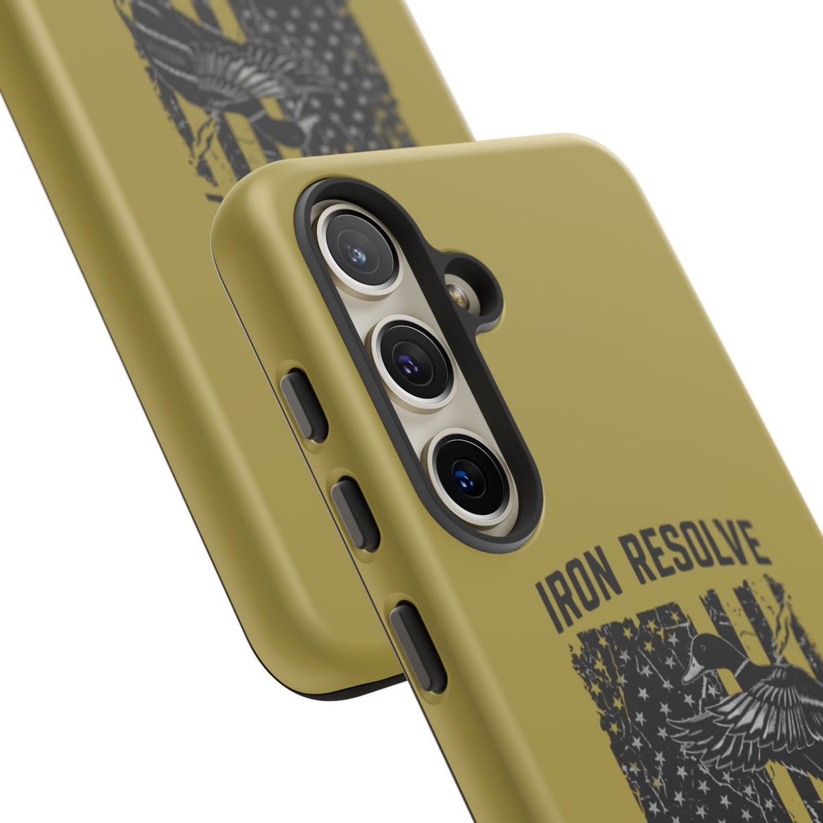 Iron Resolve Flag Dog Silhouette Tough Cases