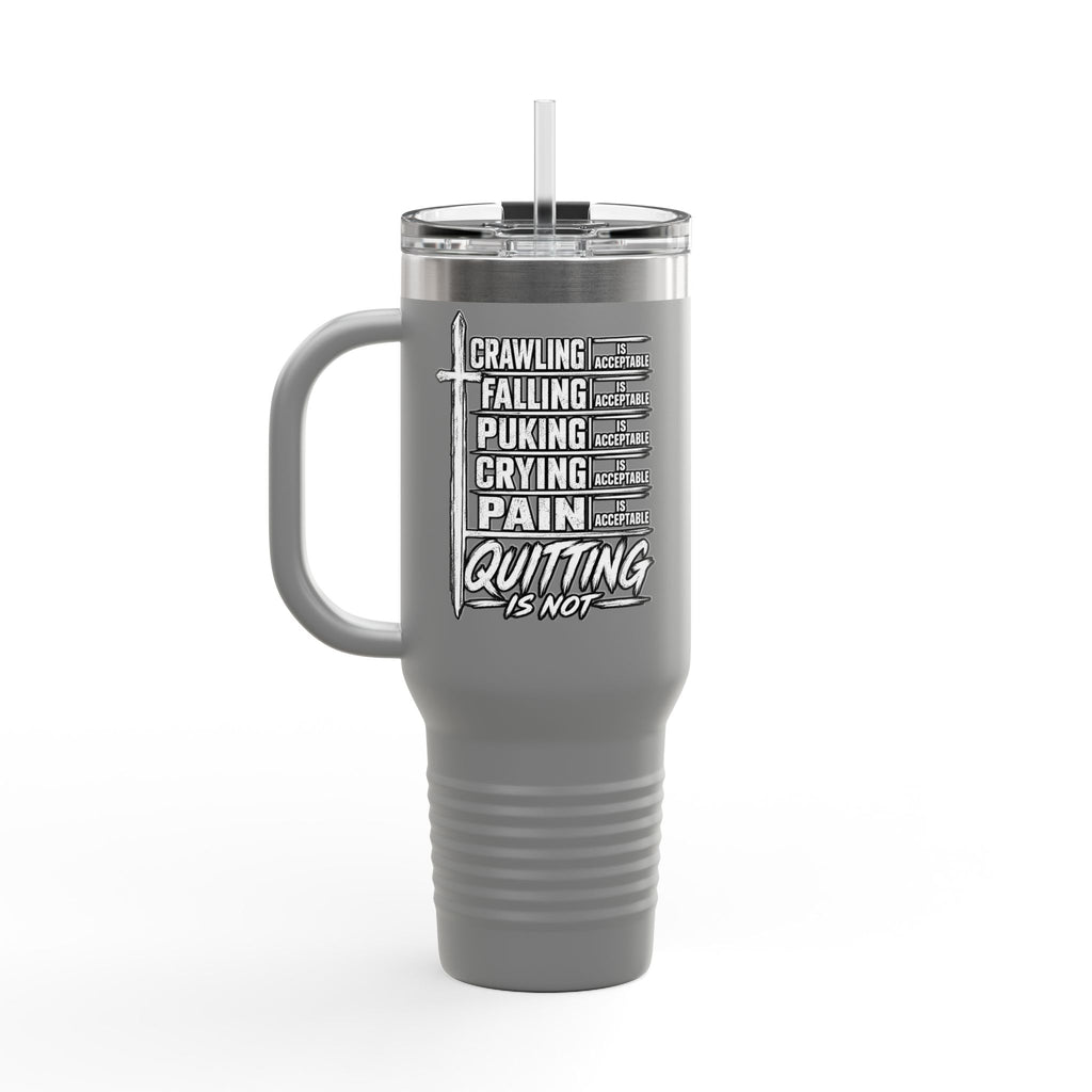 Iron Resolved Insulated Travel Mug, 40oz