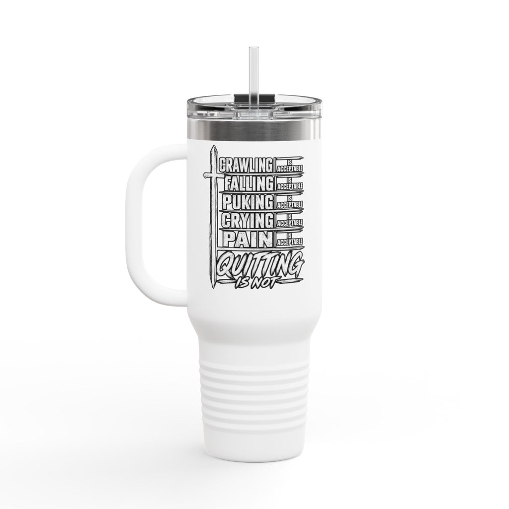 Iron Resolved Insulated Travel Mug, 40oz