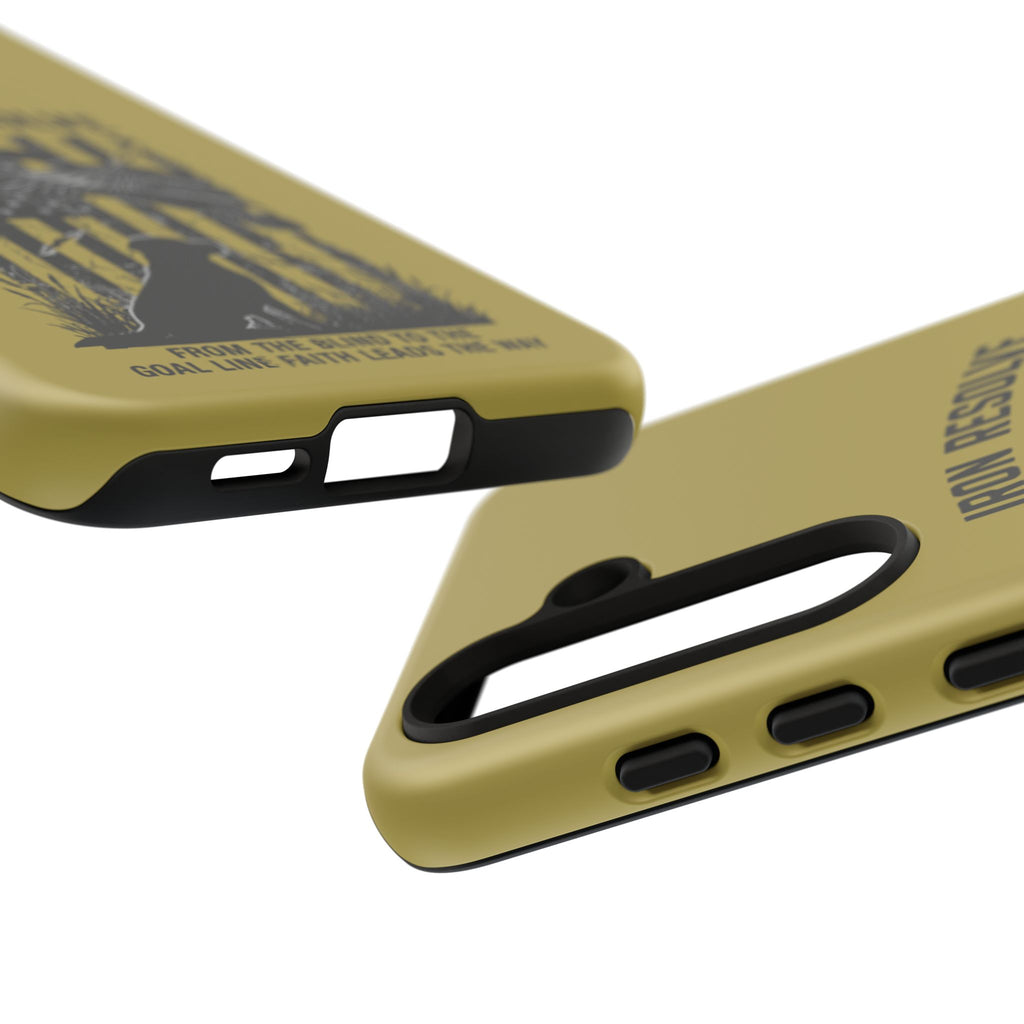 Iron Resolve Flag Dog Silhouette Tough Cases