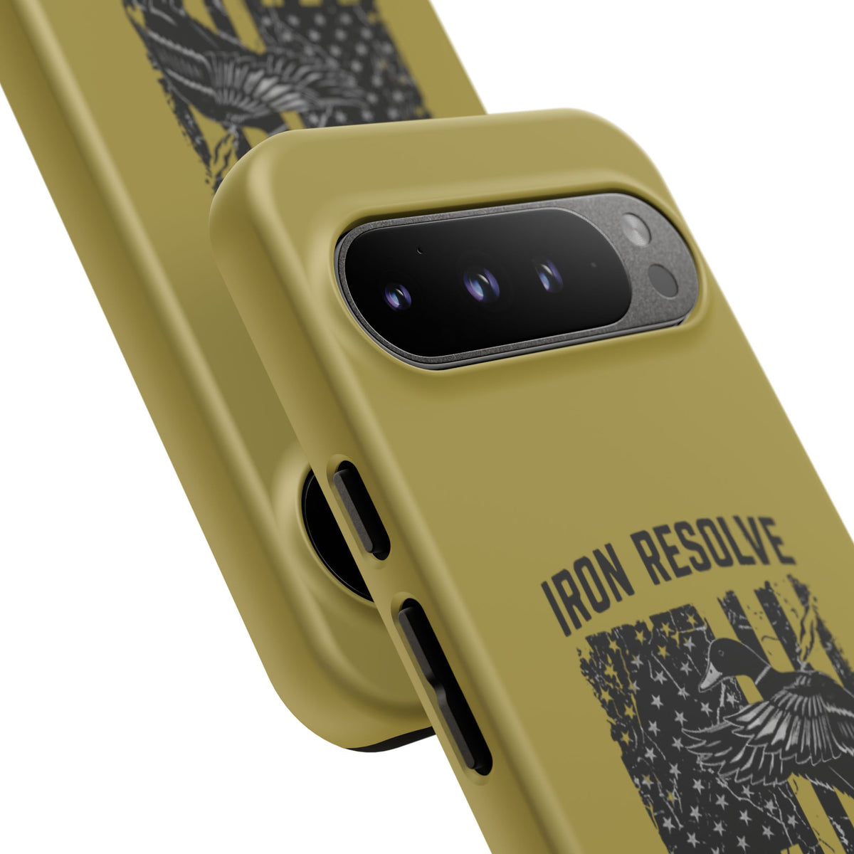 Iron Resolve Flag Dog Silhouette Tough Cases