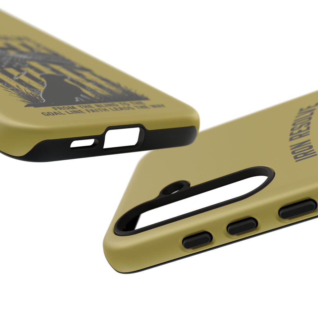 Iron Resolve Flag Dog Silhouette Tough Cases