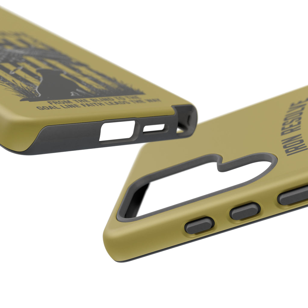 Iron Resolve Flag Dog Silhouette Tough Cases