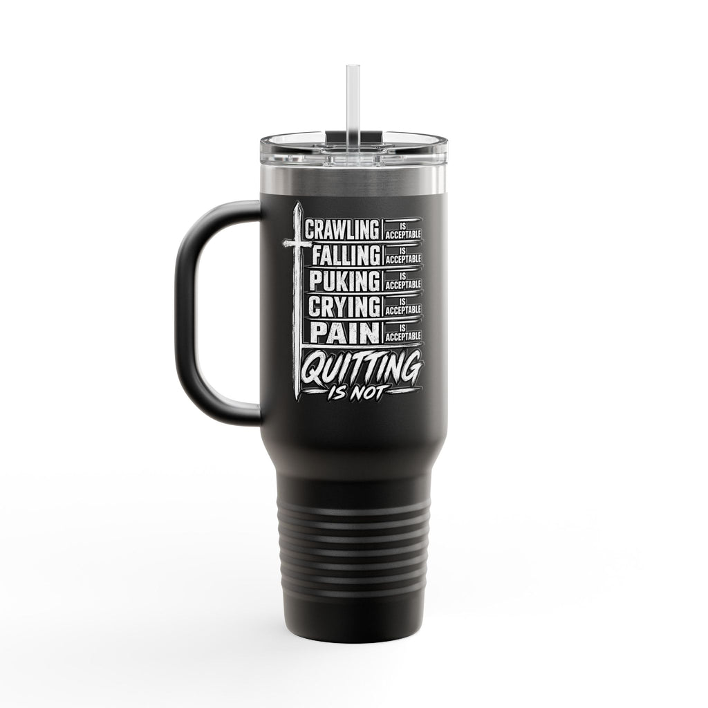 Iron Resolved Insulated Travel Mug, 40oz