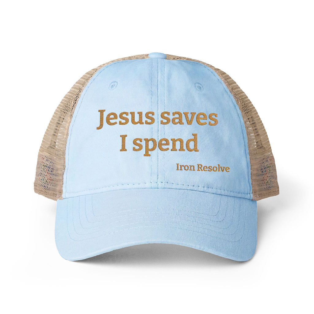 Jesus saves I spend
