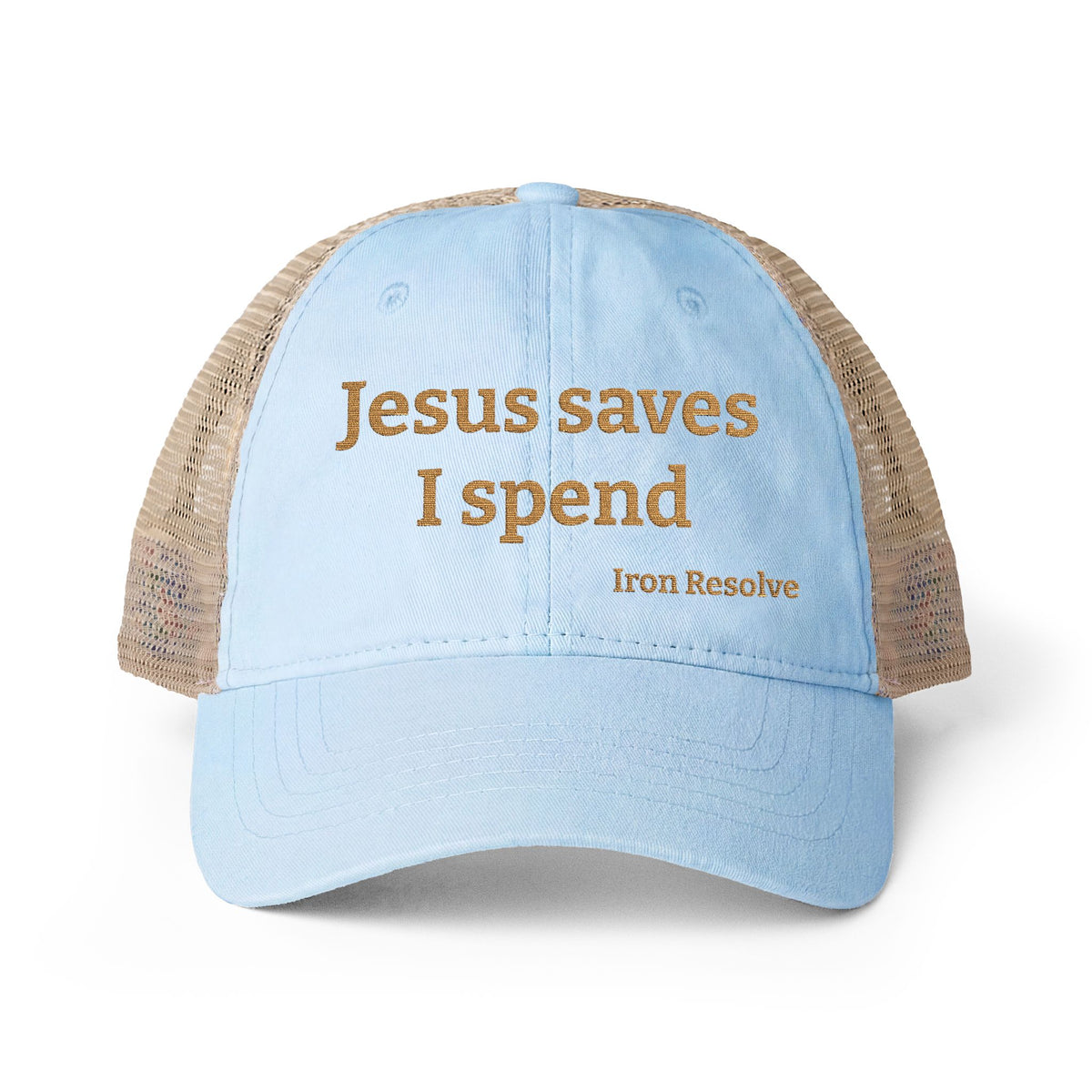 Jesus saves I spend
