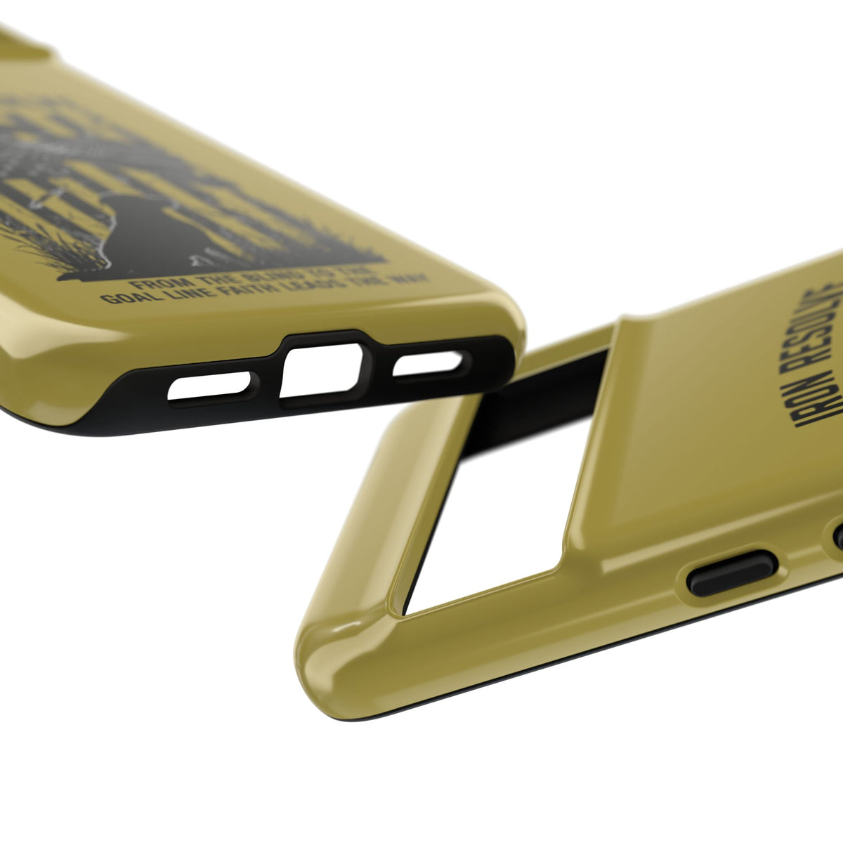 Iron Resolve Flag Dog Silhouette Tough Cases