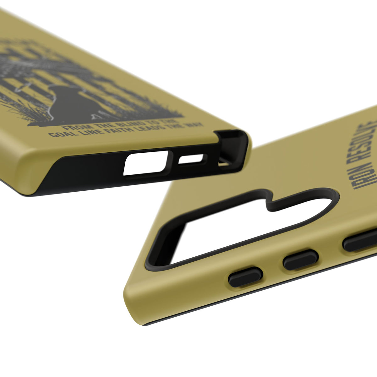 Iron Resolve Flag Dog Silhouette Tough Cases