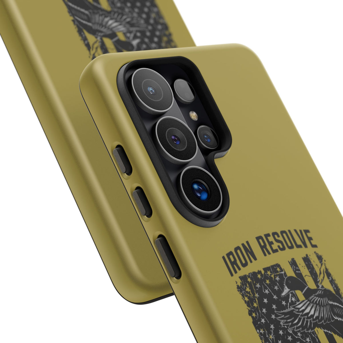 Iron Resolve Flag Dog Silhouette Tough Cases